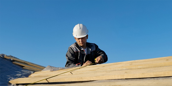 Toiture en ferblanterie